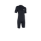 Base re 2/2 shorty SS Back Zip unisex - 900 black