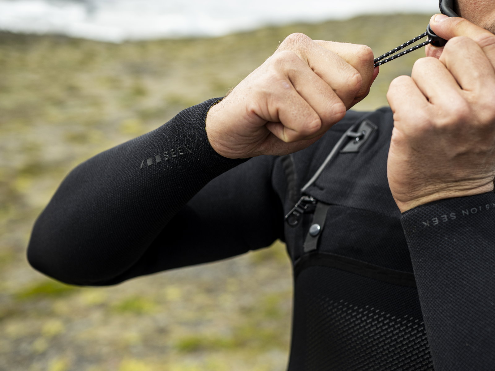 ION Wetsuit Men Seek Select 5.5/4.5 Hood Front Zip