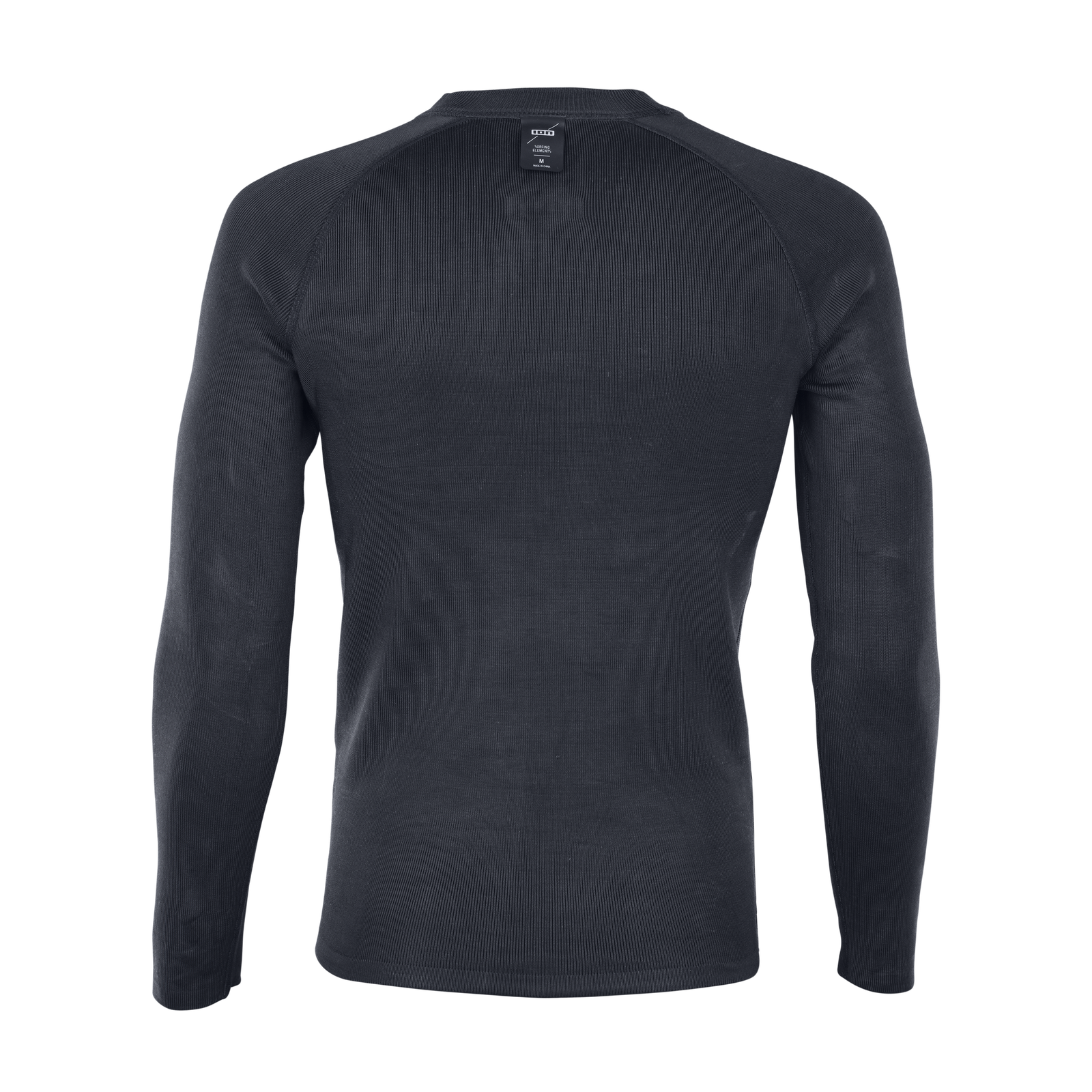 ION Surf Shield rashguard manica lunga unisex in antracite scuro resistente al taglio livello 4 – vista posteriore