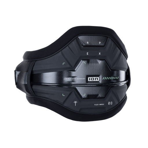 Harnais de taille ION Apex en noir avec technologie CURV Plus Spine et support lombaire Ergo Pad