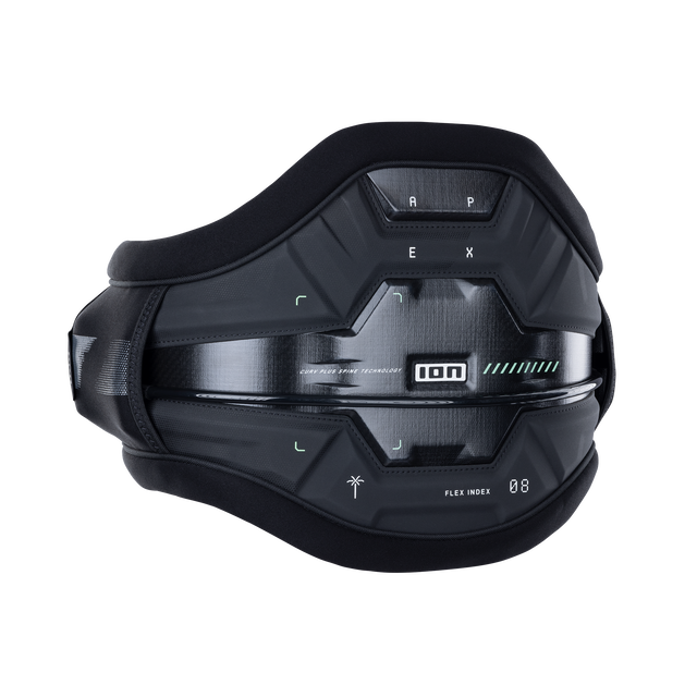 Harnais de taille ION Apex en noir avec technologie CURV Plus Spine et support lombaire Ergo Pad
