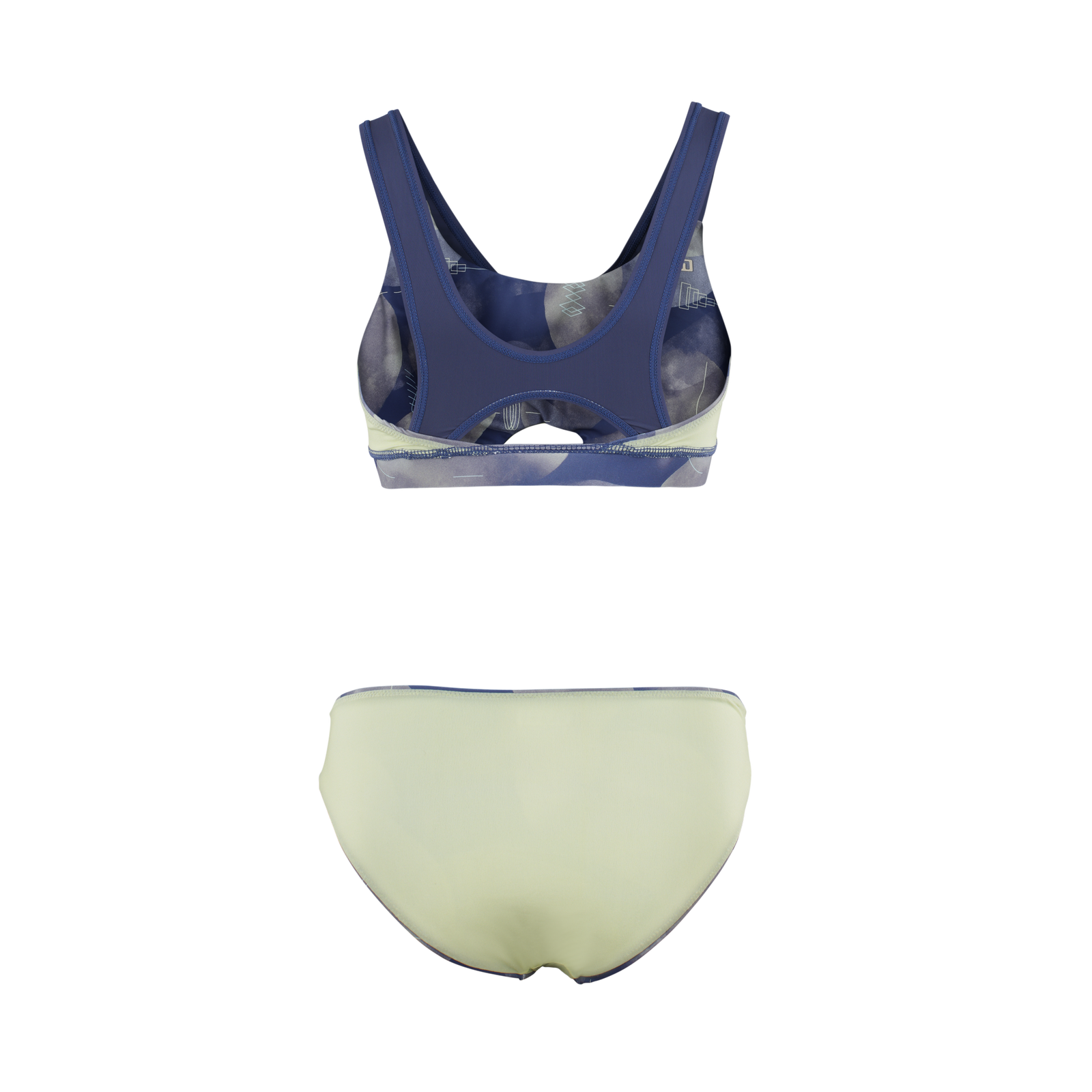 ION Water Surfkini Damen Sport-Bikini in schieferblau und hellgrün