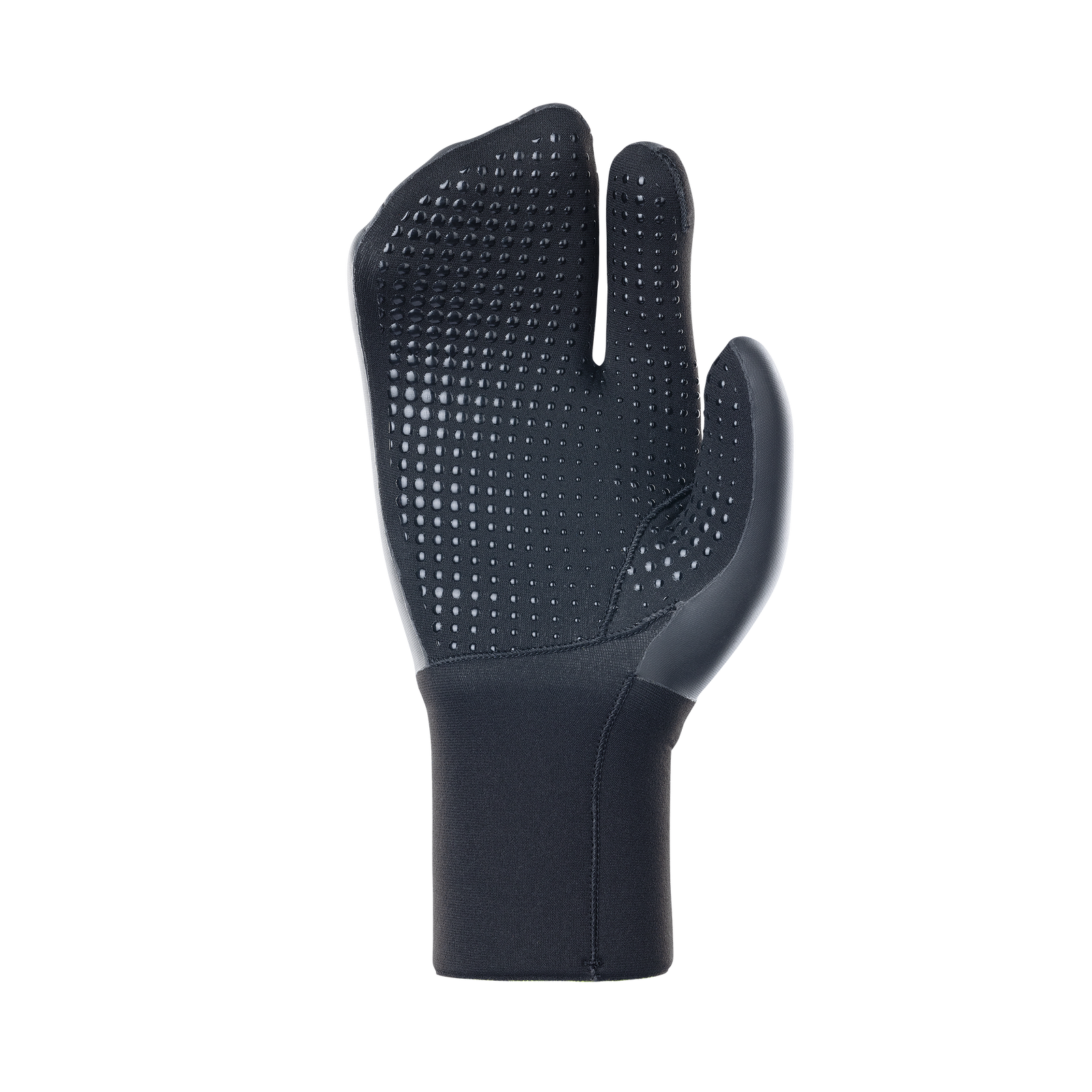 ION Water Lobster Mitt 4/3mm neoprene lobster glove in black with rubber grip dots