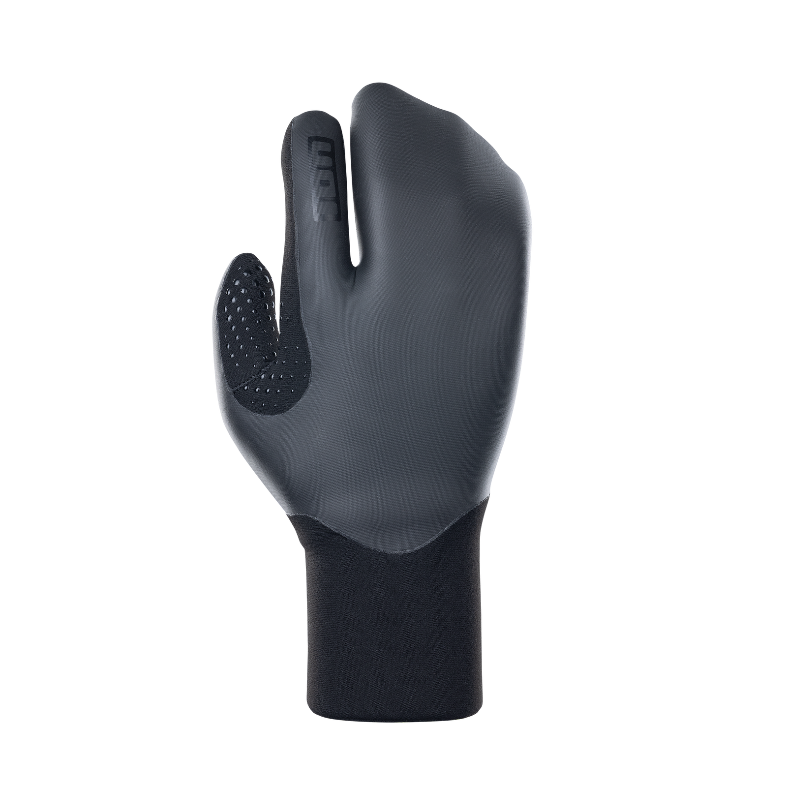 ION Water Lobster Mitten 4/3mm neoprene lobster mitt in dark charcoal and black