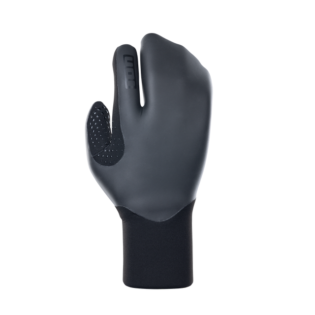 ION Water Lobster Mitten 4/3mm neoprene lobster mitt in dark charcoal and black