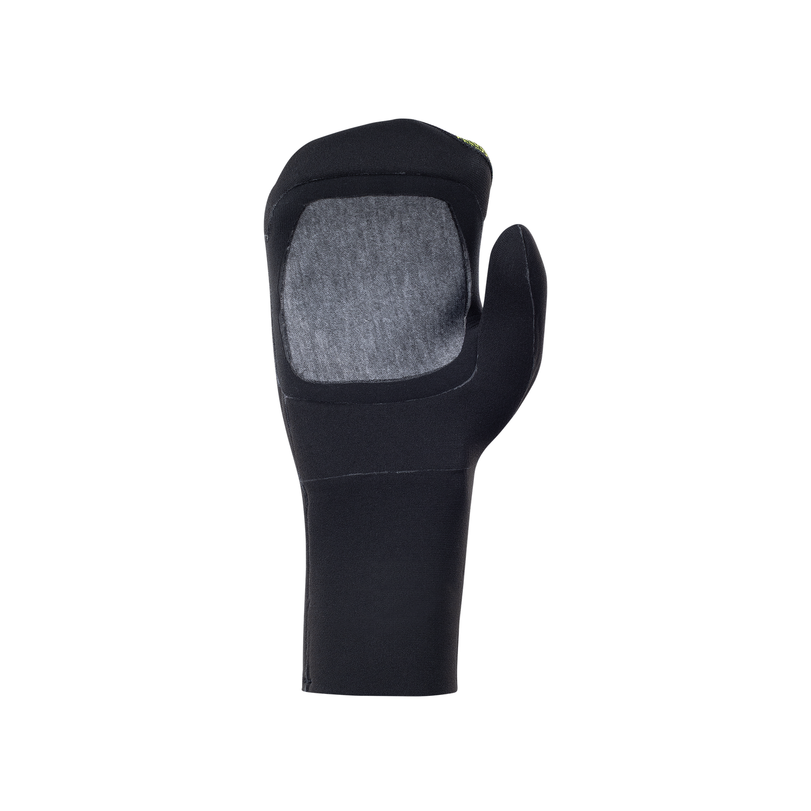 ION Arctic neoprene mitten 5/4mm in black with grey thermal palm panel
