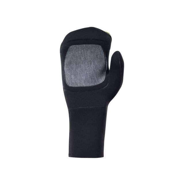 ION Arctic Mitten 5/4 neoprene mitten in black and grey