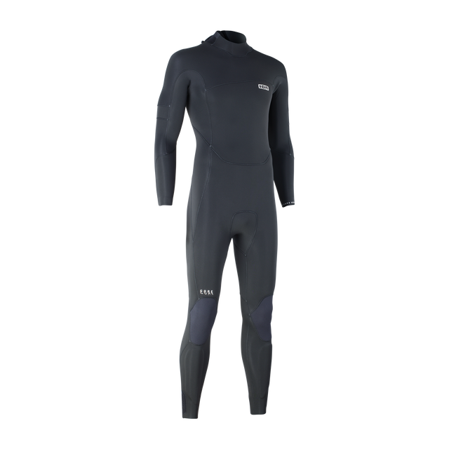 combinaison intégrale ION Seek Core 5/4mm zip dorsal homme en noir charbon