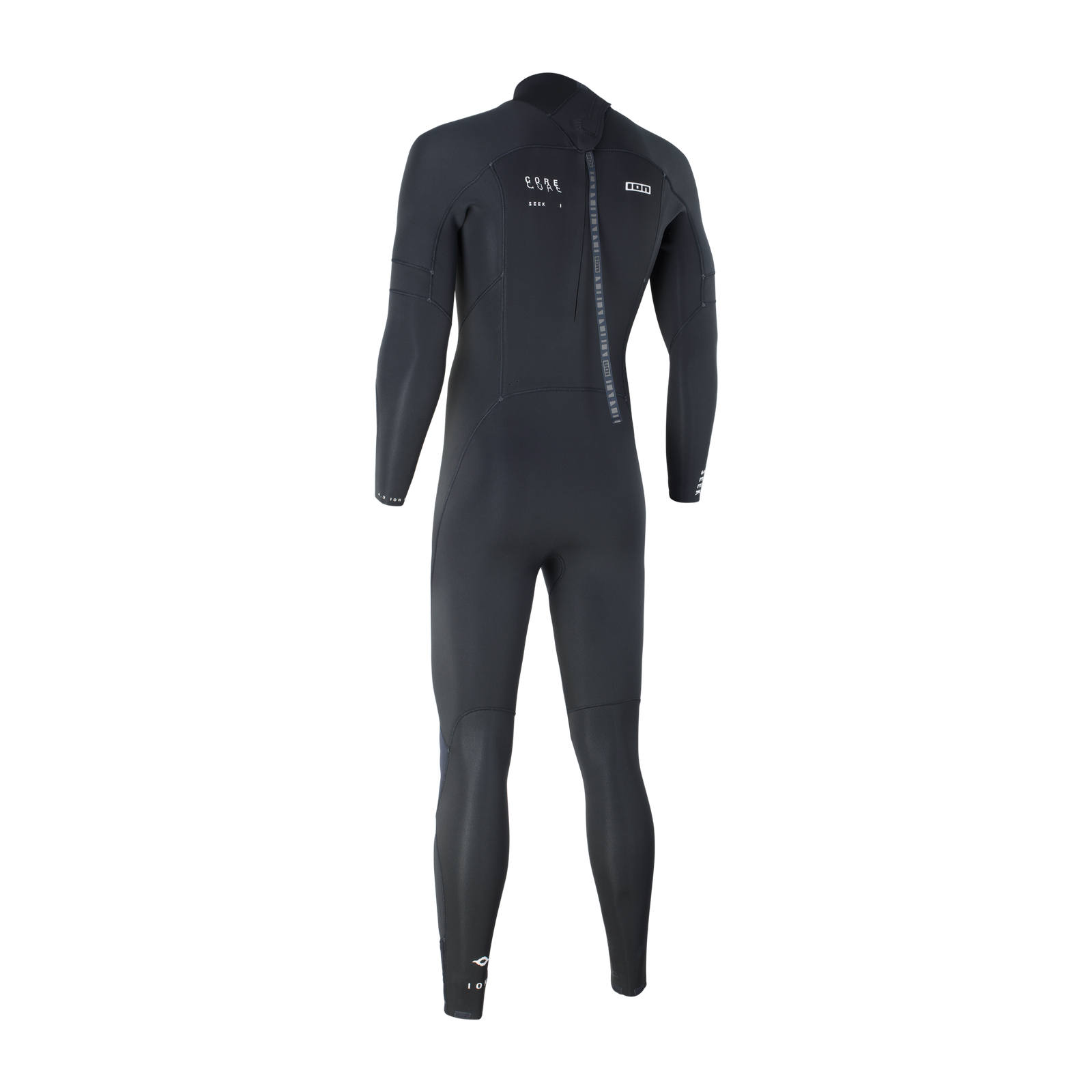 ION Seek Core 4/3mm back-zip fullsuit men in black