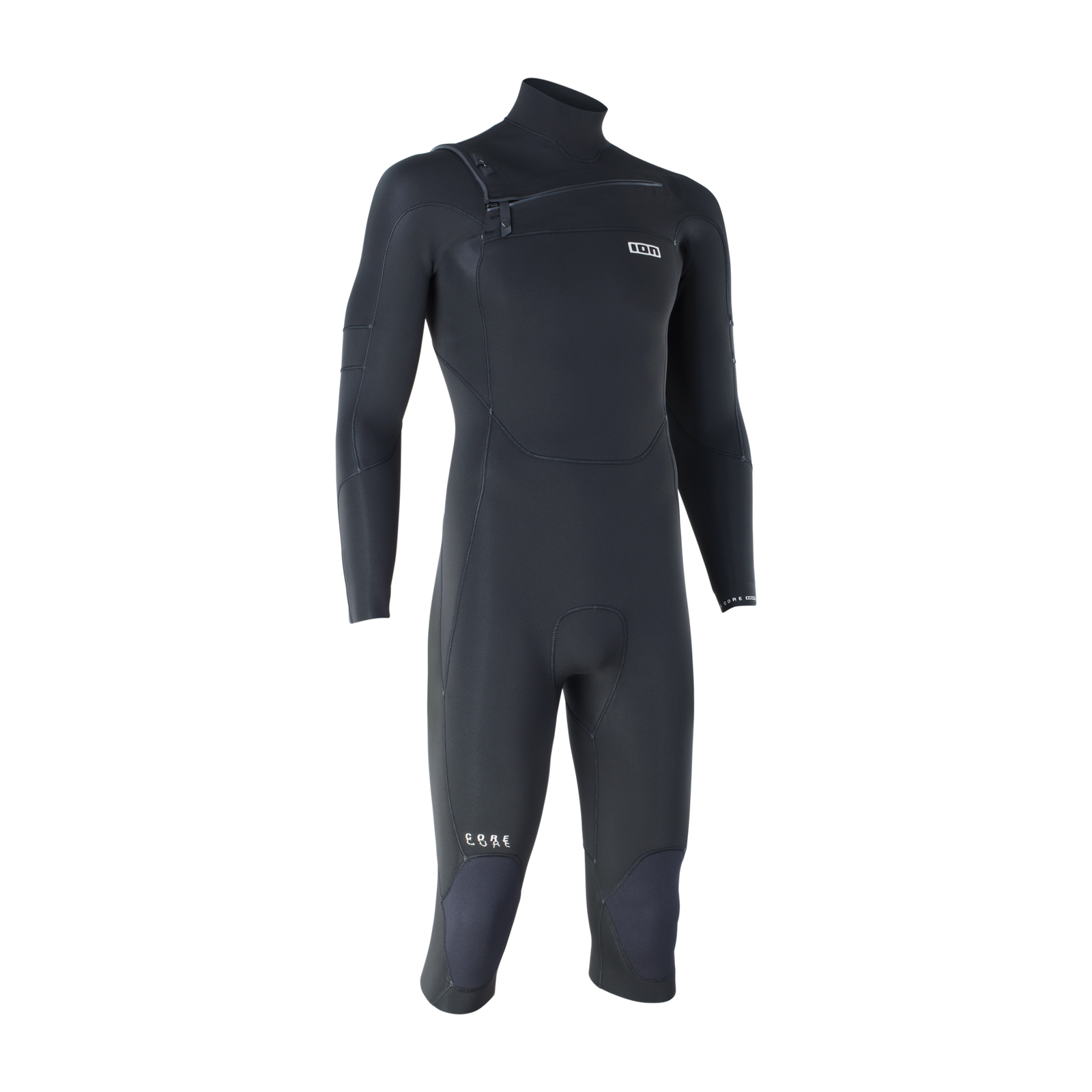 ION Seek Core 4/3mm front-zip overknee fullsuit wetsuit men in black
