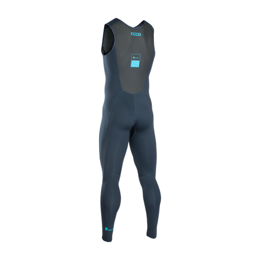ION Long John 2.5mm pull-on long john wetsuit in dark blue, back view