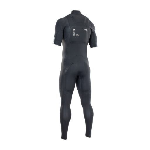 ION Protection Suit Steamer 3/2mm combinaison intégrale zip frontal manches courtes en noir avec protections