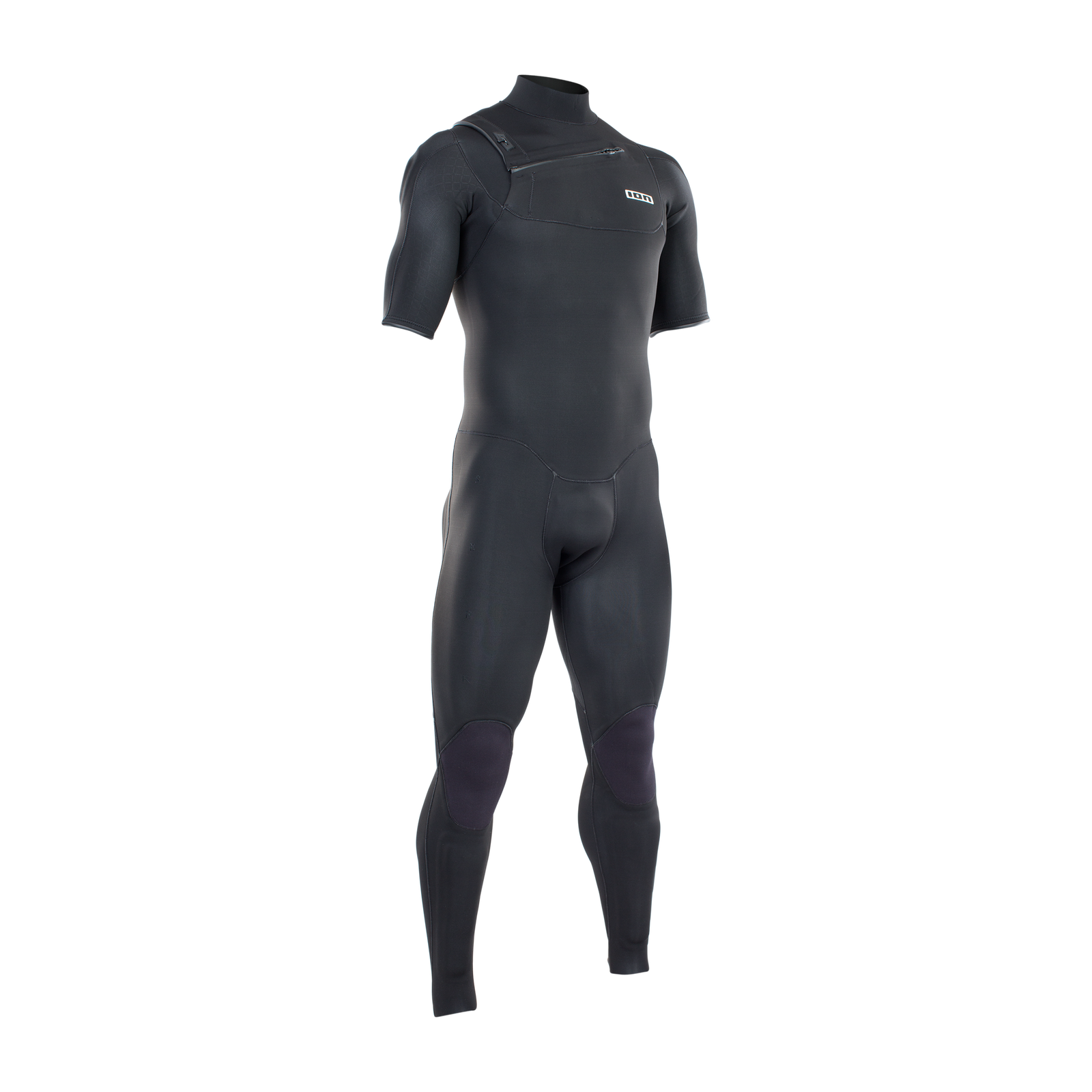 ION Protection Suit combinaison néoprène 3/2mm zip frontal manches courtes en noir