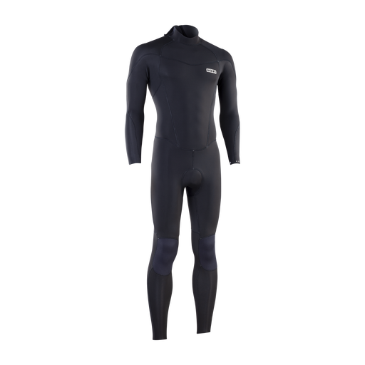 ION Element muta neoprene 4/3mm zip dorsale uomo in nero