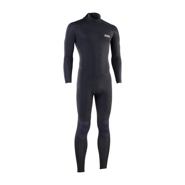 ION Element muta neoprene 4/3mm zip dorsale uomo in nero