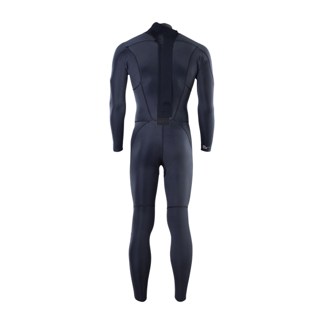 ION Static fato de neoprene 3/2mm fecho traseiro homem em azul-marinho escuro vista traseira