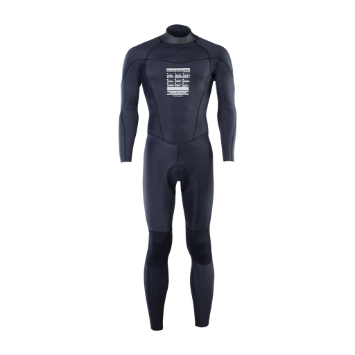 ION Static fato de mergulho completo homem 3/2mm fecho traseiro em azul marinho escuro