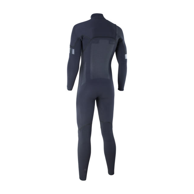ION Seek Select combinaison intégrale 4/3mm zip frontal homme en bleu marine foncé – vue dos