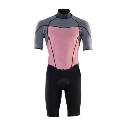 ION Element 2/2mm Backzip-Shorty Herren in schwarz, anthrazit und rosé