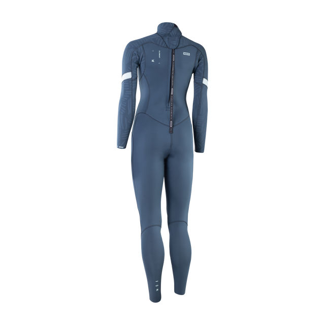 ION Element 5/4mm Backzip Damen-Neoprenanzug (Fullsuit) in stahlblau