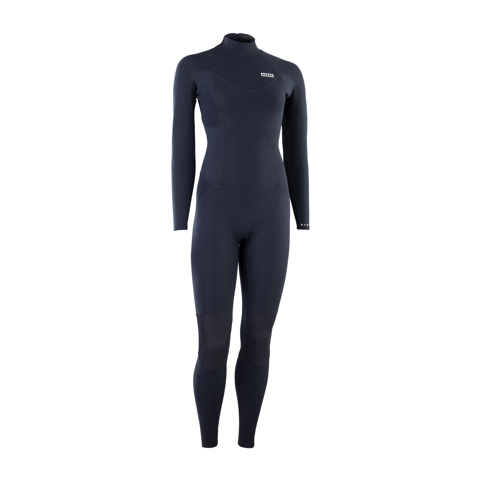 ION Static muta integrale donna 3/2mm zip posteriore in blu navy scuro