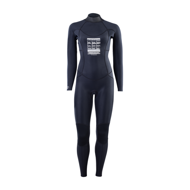 ION Static 3/2mm Backzip Damen-Neoprenanzug in schwarz