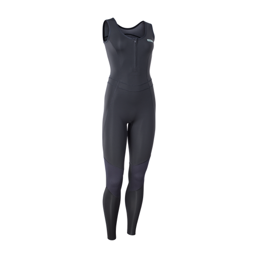 ION Amaze Long Jane fato de neoprene 1,5mm sem mangas com fecho frontal em cinzento escuro