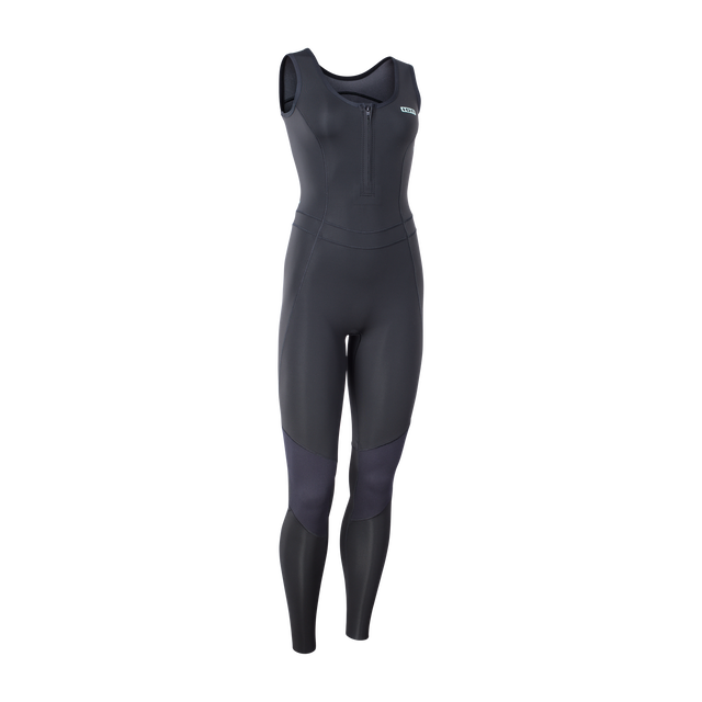 ION Amaze Long Jane fato de neoprene 1,5mm sem mangas com fecho frontal em cinzento escuro