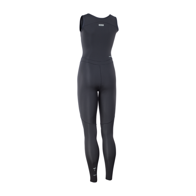 ION Amaze Long Jane 1,5mm fato de neoprene sem mangas pull-on em cinzento escuro, vista traseira